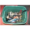 Image 1 : TOTE OF ASSORTED TOOLS