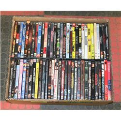 LOT OF 62 DVDMOVIES ACTION/ADVENTURE