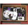 Image 1 : LARGE BOX OF LEATHER CELL PHONE HOLSTERS & MORE