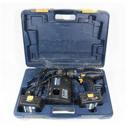 MASTERCRAFT 12V CORDLESS DRILL WITH BATTERY AND