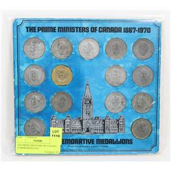THE PRIME MINSTERS OF CANADA COMMEMORATIVE