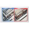 Image 1 : LOT OF 2 BEATLES RECORDS, RED 1962-1966, BLUE