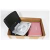 PAIR OF PORTABLE DVD PLAYERS W/ 1 CHARGER BOTH
