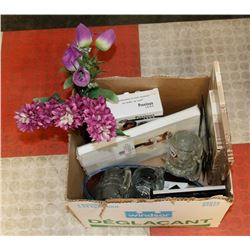 LOT OF MISC HOUSEHOLD ITEMS.