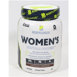 BODYLOGIX WOMEN'S NATURAL PROTIEN, 448G, CHOCOLATE