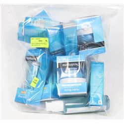 BAG OF ASSORTED NEUTROGENA SKIN PRODUCTS.