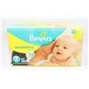 Image 1 : BOX OF 92 PAMPERS SWADDLERS, SIZE 2.