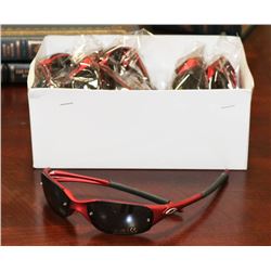 OAKLEY STYLE RED & BLACK DESIGNER SUNGLASSES