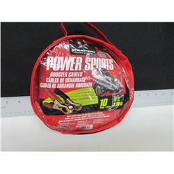 New 10ft Power Sport Booster Cables for ATV / SxS / Sleds and Bikes