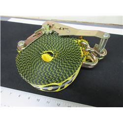 New Erickson Ratchet Strap 2" x 27 feet 10,000lb working 11,000 break strength