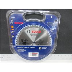 New Bosch Carbide Crosscut Blade 48 teeth Professional series 8 1/2" 5/8 arbor