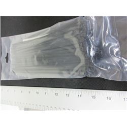 New Cable/Zipties Heavy Duty 8" black