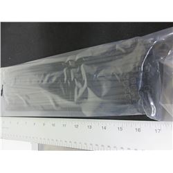 New Cable/Zipties Heavy Duty 12" black