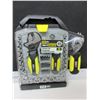 Image 1 : New 45 piece Fix it Set / sockets , wrench , screwdrivers and more / Handy