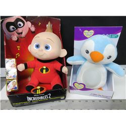 2 New Childrens toys / Incredibles 2 Surprise passing game & light up Penguin