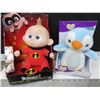 Image 1 : 2 New Childrens toys / Incredibles 2 Surprise passing game & light up Penguin