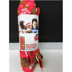 New Mens Fleece Pyjama Pant Star Wars size Medium