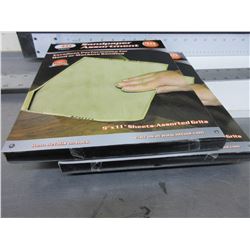 2 Cases of Sandpaper 9 x 11" Sheets 40 pieces per case 80 total