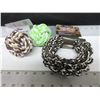 Image 1 : New Braided Rope Toy Balls & Hoop for Dogs
