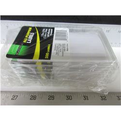 6 New packs of 500 Label stickers 3000 total / great for garage sales etc.1/2" x 3/4"