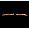 Image 3 : 0.33 ctw Diamond Bracelet - 14KT Rose Gold