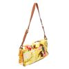 Image 2 : Dolce & Gabbana Yellow Canvas Floral Print Shoulder Handbag