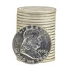 Image 1 : Roll of (20) 1963-D Brilliant Uncirculated Franklin Half Dollars