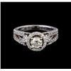 Image 2 : 1.13 ctw Diamond Ring - 14KT White Gold