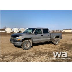 2002 CHEVROLET 2500HD CREW CAB PICKUP