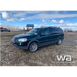 2005 PONTIAC MONTANA MINIVAN