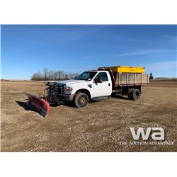 2008 FORD F350 XLT FLATBED TRUCK