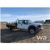 Image 2 : 2006 FORD F450 CREW CAB FLATBED TRUCK