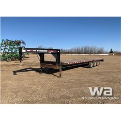 2007 TRAILTECH TRIDEM 5TH WHEEL FLATDECK TRAILER