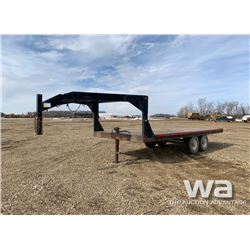 2001 U-BILT T/A 5TH WHEEL FLATDECK TRAILER