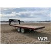 Image 4 : 2001 U-BILT T/A 5TH WHEEL FLATDECK TRAILER