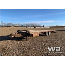 2012 LOAD TRAIL T/A FLATDECK TRAILER