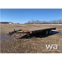 2005 BIG TEX T/A FLATDECK TRAILER