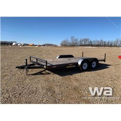 2014 DOUBLE A T/A CAR HAULER EQUIPMENT TRAILER