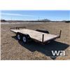 Image 4 : 2014 DOUBLE A T/A CAR HAULER EQUIPMENT TRAILER