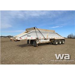 2005 MIDLAND TRIDEM CLAM DUMP GRAVEL TRAILER