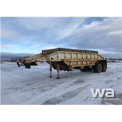 1970 MCCOY T/A GRAVEL TRAILER