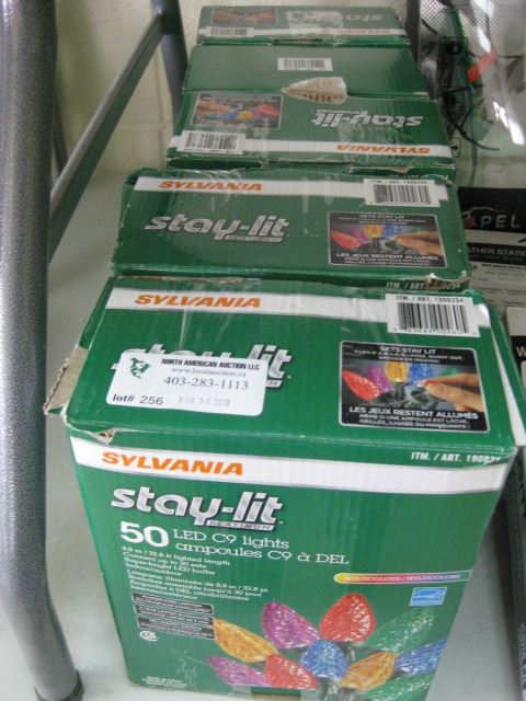 5 Boxes Sylvania Staylit Led String Lights Sylvania C9 Led Christmas Light Costco