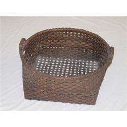 18 1/2" EARLY SPLINT HANDLED BASKET
