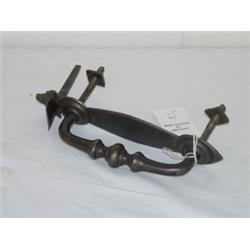 EARLY IRON DOOR LATCH