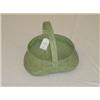 Image 1 : BUTTOCKS BASKET W/ APPLE GREEN PAINT
