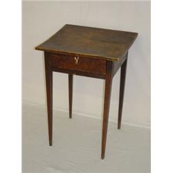 HEPPLEWHITE 1 DRAWER STAND W/ OLD FINISH