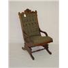 Image 1 : VICTORIAN WALNUT PLATFORM ROCKER