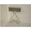 Image 1 : PAINTED VICTORIAN WIRE PLANT STAND