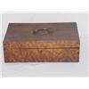 Image 1 : 19TH CENT. DOVETAILED BIRDSEYE MAPLE FLAT TOP DOCUMENT BOX