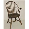 Image 1 : NEW ENGLAND SACKBACK WINDSOR ARM CHAIR W/ OLD FINISH